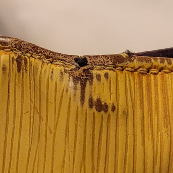 CUSTOM Louis Vuitton Epi 2 Snap Wallet ANTIQUE BRONZE Athentic - Picture 12 of 12